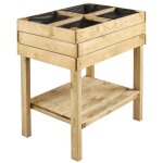 Carr� potager sur�lev� paprika - 80 x 60 x 87 cm - 70l