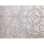 Carrelage grès cérame effet carreau de ciment alhambra rojo 25x25cm 25x25 cm rouge - mat - boîte de 1. ... Carrelage grès cérame effet carreau de ciment alhambra rojo 25x25cm 25x25 cm rouge - mat - boîte de 1. ...