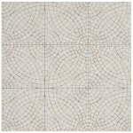 Carrelage hydraulique vetri ivoire 20 x 20 cm