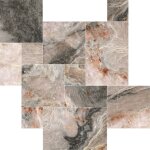 Carrelage imitation marbre tinta vert 44x66 cm