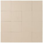 Carrelage monocolor quebec ivoire 9, 5x9, 5 cc