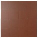 Carrelage monocolor quebec terracotta 9, 5x9, 5 cc
