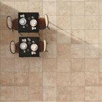 Carrelage sol extrieur effet pierre tiber 60x60 cm - - light structur ad - variation modre des nuance: ...