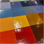 Carrelage sol et mur bejmat traditionnel gioia artisanal manuel marocain carre 10x10cm chocolat - 52 ...