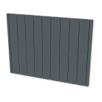 Carrera - radiateur lectrique lcd cramique gris anthracite 2000w jada