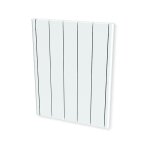 Carrera - radiateur  inertie 1000w - pierre naturelle - horizontal et plat - blanc