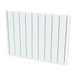 Carrera - radiateur  inertie 2000w - pierre naturelle - horizontal et plat - blanc