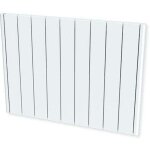 Carrera - radiateur à inertie 2000w - pierre naturelle - horizontal et plat - blanc Carrera - radiateur à inertie 2000w - pierre naturelle - horizontal et plat - blanc