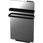 Carrera seche - serviettes miroir 500w + soufflerie 900w - coeur aluminium - verre miroir