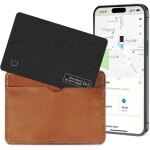 Carte air smart tag wallet tracker ultra - fine 1, 6mm, [certifi� ios mifi] tracker card rechargeable ...