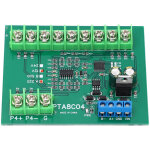 Carte de capteur de temp�rature pt100 rtd rs485 � 4 canaux, module d'acquisition de temp�rature, collecteur ...