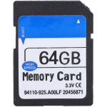 Carte m�moire haute vitesse 64g pour appareil photo, mp3, mp4, cam�ra et console de jeu
