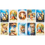 Cartes de noël religieuses avec enveloppe ? sans texte, lot de 10 Cartes de noël religieuses avec enveloppe ? sans texte, lot de 10