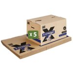 Cartons dmnagement x - strong 96l (60 x 40 x 40 cm) - 40kg charge max