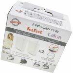 Calor - cartouche anti calcaire (lot de 2) (xd9060e0) centrale vapeur, fer  repasser rowenta, tefal