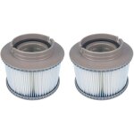Cartouche de filtre compatible mspa fd2089, 2 pi�ces rechange pour spa et piscine