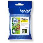 Cartouche lc422xly brother jaune - 1500p - pour business smart mfc - j5340dw, mfc - j5345dw, mfc - j5740dw, ...