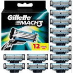 Cartouches de rasoir gillette mach3, 12 lames de rechange Cartouches de rasoir gillette mach3, 12 lames de rechange