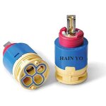 Cartouche robinet douche c�ramique 40 mm pression �quilibr�e pour baignoire et douche ortviai