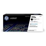 Cartouche de toner noir d'origine hp 212a (w2120a) pour imprimantes hp color laserjet enterprise m555 ...