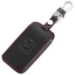 Cas de couverture de cl de voiture en cuir porte - cls pour renault kadjar accessoires de protection ...
