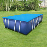 [en. casa] - b�che solaire de piscine � bulles 549 x 274 cm bleu