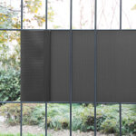 [en. casa] - bande de brise - vue jesteburg pvc 35 m x 19 cm 6, 65 m� gris anthracite ral 7016