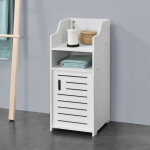 [en. casa] - meuble bas skara pour salle de bain  porte 72 x 32 x 32 cm blanc