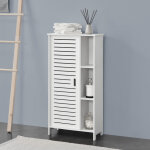 [en. casa] - meuble colonne vansbro pour salle de bain  3 niveaux 96 x 48 x 24 cm blanc
