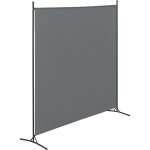 [en. casa] - paravent de confidentialit� tarazona 176 x 175 cm gris fonc�