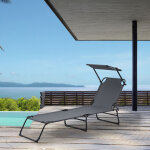 Casa. pro - transat avec pare - soleil lomeda gris fonc