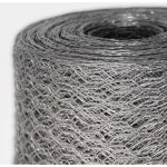 Casa pura - grillage triple torsion, galvanis�, maille hexagonale, maille 13 mm, 100 cm x 25 m
