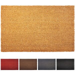 Paillasson en fibres de noix de coco naturel 17 mm 40 x 60 cm
