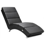 Casaria mridienne london chaise de relaxation chaise longue d?intrieur design fauteuil relax salon ...