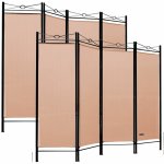 Set de 2 paravents »lucca« 180x163 cm parois séparation brise - vue rose - casaria Set de 2 paravents »lucca« 180x163 cm parois séparation brise - vue rose - casaria