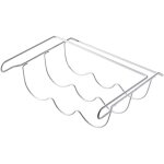 Casier vin m�tal r�frig�rateur �tag�re porte - bouteilles 3 bouteilles max