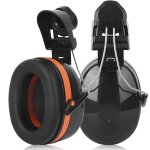 Casque attachable earmuff, portable nrr 25db noise reduction cap mounted ear protectors, casque de protection ...