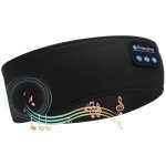 Casque audio pour dormir, bandeau bluetooth, masque de sommeil antibruit, id�al pour le sport, les voyages ...