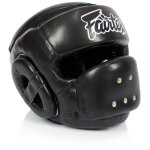 Casque de boxe fairtex hg14 avec protge - nez noir l