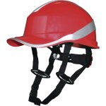 Casque de chantier rouge diamond v up forme casquette baseball serrage rotor delta plus - diam5uprofl ...