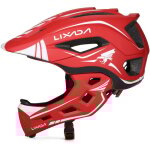 Casque intgral dtachable pour enfants lixada - protection maximale pour vlo, skateboard, patins et ...