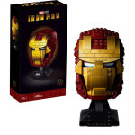 Compatible avec le casque iron man lego marvel avengers 76165 construction et exposition de masque iron ...