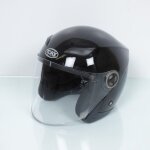 Casque jet torx pour deux roues torx taille xs jack 3 brillant