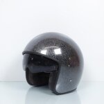 Casque jet up pour homme / femme up taille xl smart glitter black