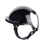 Casque de moto pour chien, pour petits chiens et chats (noir, m) convient aux chiens et aux chats