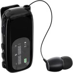 Casque sans fil business, avec c�ble r�tractable, casque de lavalier sans fil avec �cran lcd, bluetooth ...