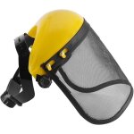 Casque de s�curit� en maille, casque de tron�onneuse pour d�broussailleuse foresti�re, protection foresti�re, ...