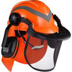 Casque de s�curit� de protection individuelle int�gral avec visi�re pare - soleil pour adulte pour la ...