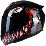 Les casques de la s�rie venom, design � dents noires et rouges, taille m, sont id�aux pour offrir une ...