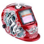 Casque de soudage, masque de soudage protection de soudeur automatique pour plus des modes tig mig mag ...